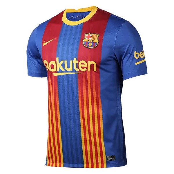 Tailandia Camiseta Barcelona Especial 2020 2021 Azul Rojo